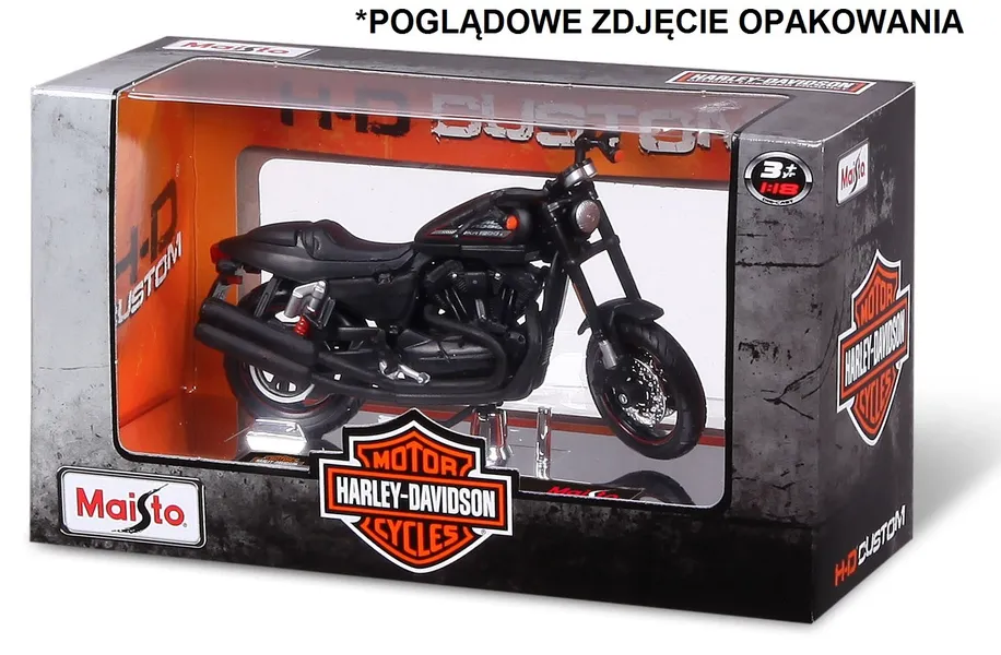 Model motorbike Harley-Davidson 1999 FLHR Road King 1/18