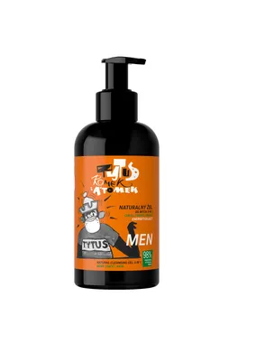 Men energizing gel for washing 3in1 body, face and hair Tytus Romek i A'Tomek 200ml