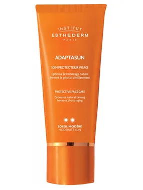 Protective face cream with moderate protection Adaptasun Moderate Sun ( Protective Face Care ) 50 ml