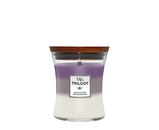 Scented medium candle Trilogy Amethyst Sky 275 g