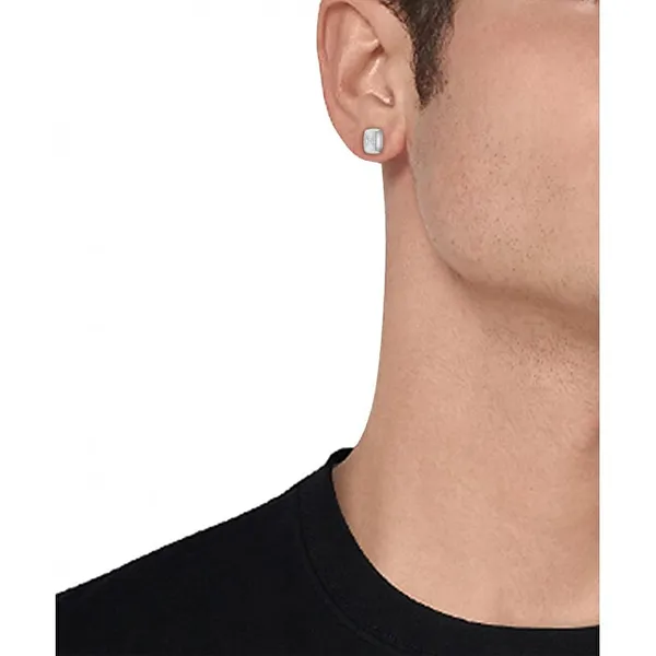 Stylish steel earrings Yann 1580473