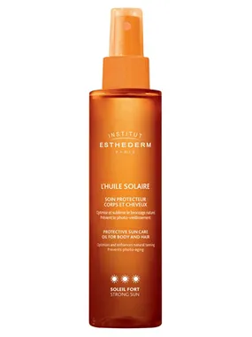 Protective Sun Care Oil for Body and Hair with high protection Strong Sun ( Protective Sun Care Oil for Body and Hair ) 150 ml