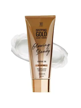Self-tanning cream Medium/Dark Dripping Gold Glowing Steady (Gradual Tan) 200 ml