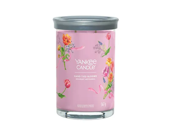 Aromatic candle Signature tumbler large Hand Tied Blooms 567 g