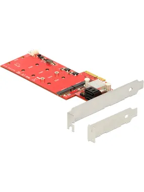 PCIe 2x M.2 NGFF + 2x SATA Raid, controller