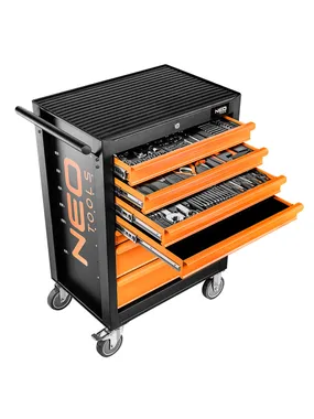 Workshop cabinet, 7 drawers + 176 tools