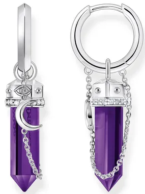 Thomas Sabo Creole with imitation amethyst CR722-643-13