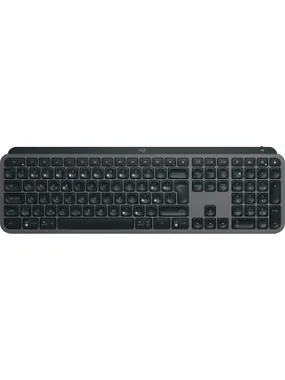 Logitech MX Keys S tastatūra Universal RF Wireless + Bluetooth QWERTZ Czech Graphite