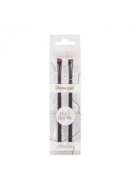 Pro Brow, a set of precise eyebrow styling brushes, 2 pcs.