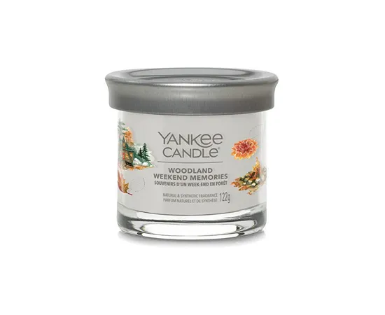 Aromatic candle Signature tumbler small Woodland Weekend Memories 122 g