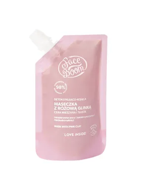 Detoxifying and soothing mask with pink clay Cleansing Kompanka 40g