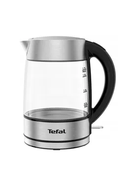 Tefal KI772D elektriskā tējkanna 1,7 L 2400 W Nerūsējošais tērauds, Caurspīdīgs