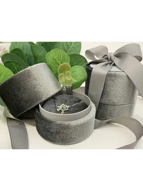 LTR-3/S/A3 Gray Ribbon Chain Gift Box