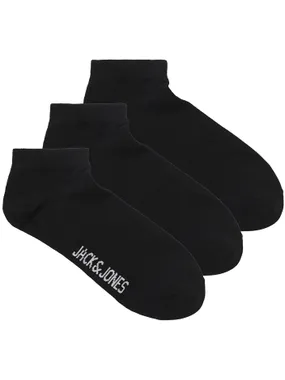 3 PACK - men's socks JACLOUIS 12260079 Black