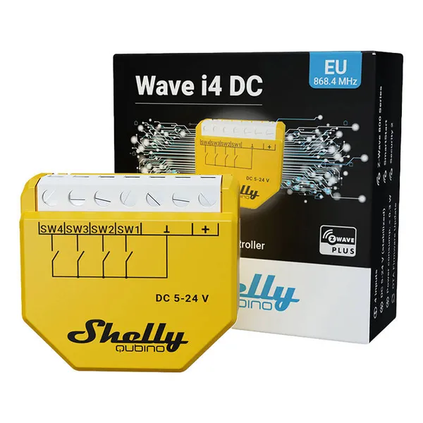 Shelly Qubino Wave i4 DC Controller