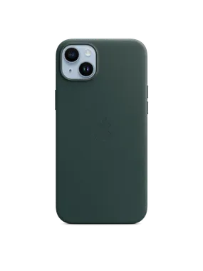 iPhone 14 Plus - Leather Case with MagSafe - Green (Refurbished)