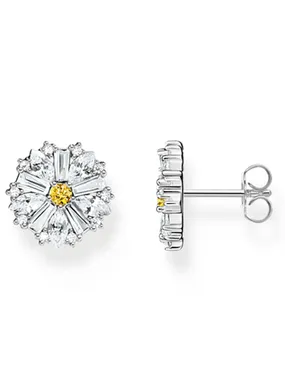 Thomas Sabo H2169-051-4 ear studs flower big silver Ladies