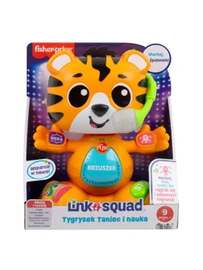 Zabawka edukacyjna Link Squad Tygrysek taniec i nauka