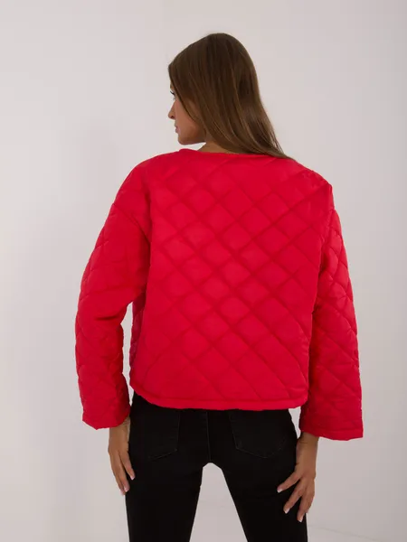 Women's red transition jacket