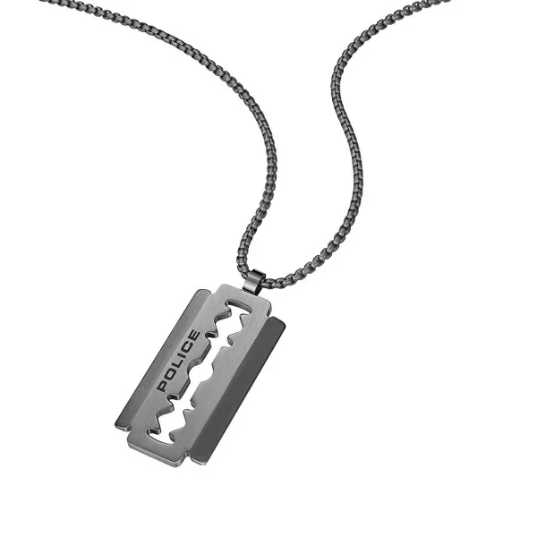 Men's Razorblade Steel Necklace PEAGN0005502