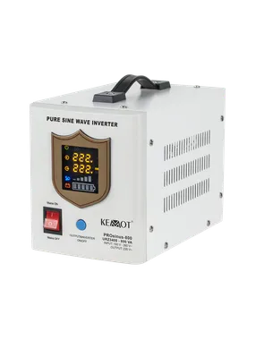 KEMOT PROsinus-800 uninterruptible power supply converter with pure sine wave and charging function 12V 230V 800VA/500W