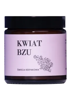 Rapeseed candle lilac flower 120ml