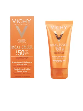 IDÉAL SOLEIL emulsion anti-brillance toucher sec SPF50 50 ml