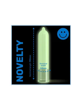 THROUGH GLOW IN THE DARK 3 UNITS