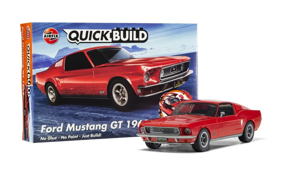 Plastic model Quickbuild Ford Mustang GT 1968