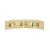 Stylish Gold Plated Heritage Steel Bracelet D-Link JF04691710