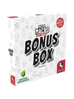 MicroMacro: Crime City - Bonus Box, board game