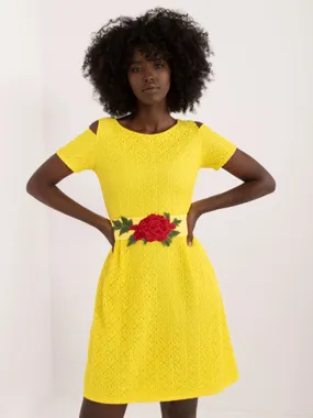 Women's Yellow Cocktail Dress