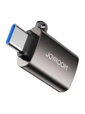 USB male-female Type-C adapter Joyroom S-H151 (black)