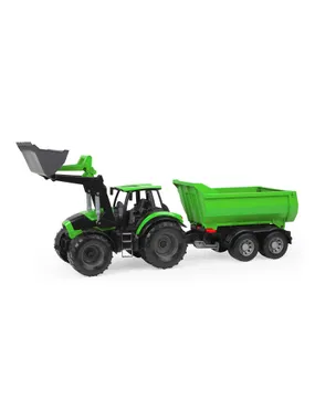 Worxx Tractor Deutz-Fahr with trailer 74 cm