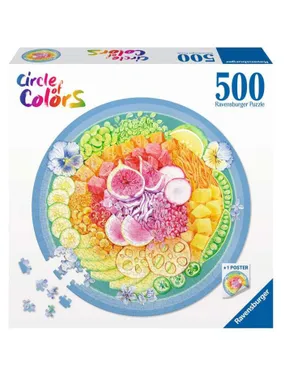 Puzzle Circle of Colors Poke Bowl