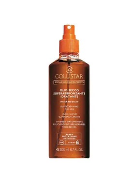 Dry tanning oil SPF 6 (Supertanning Moisturizing Dry Oil) 200 ml