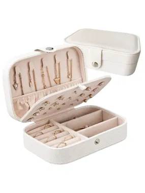 White jewelry casket
