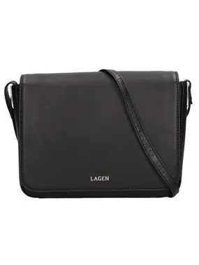 Women's leather crossbody bag BLC-22/2061 BLK