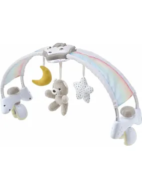 Chicco first dreams rainbow sky panel for beige cot