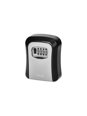 Key safe with combination lock and bolt