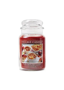 Scented candle in a glass Warm Maple Apple Crumble 602 g
