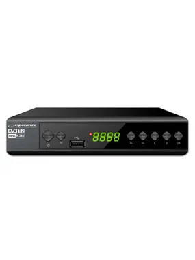 EV111P Esperanza digital tuner/decoder dvb-t2 h.265/hevc ev111p