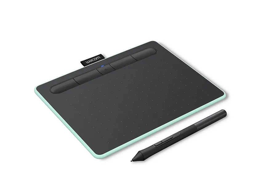 Wacom Intuos S Bluetooth graphic tablet Green, Black 2540 lpi 152 x 95 mm USB/Bluetooth