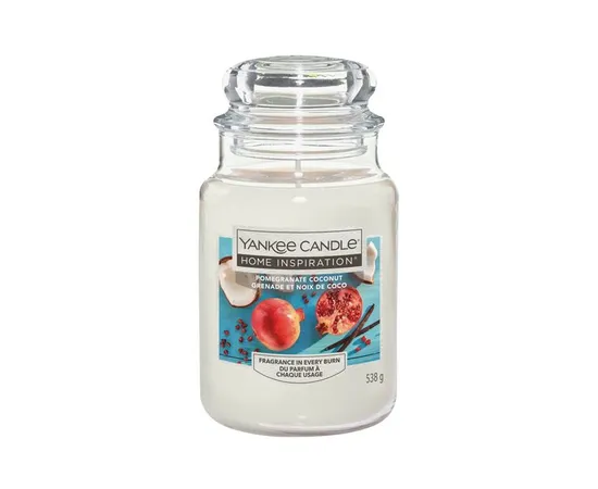Scented candle Home Inspiration large Pomegranate Coconut 538 g