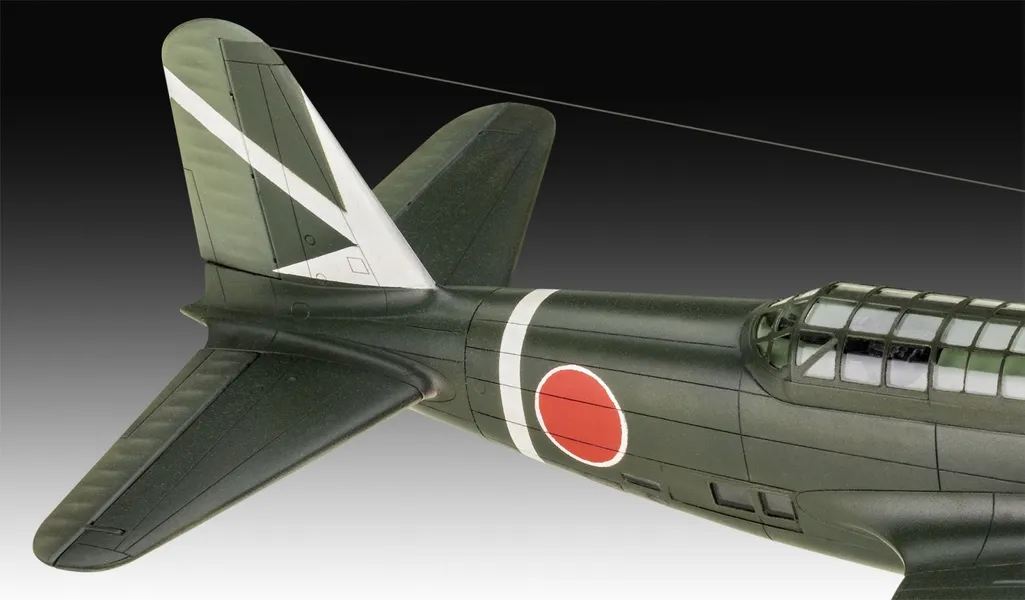 Plastic model Ki-21-LA Sally 1/72