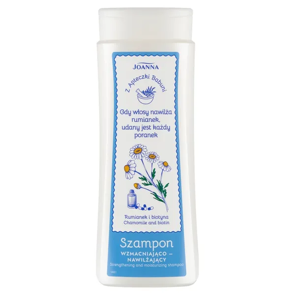 From Babuni's Apteczka strengthening and moisturizing shampoo 300ml