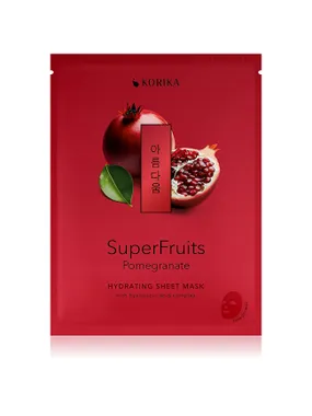 Superfruits Hydrating Sheet Mask Pomegranate (Hydrating Sheet Mask) 25 g