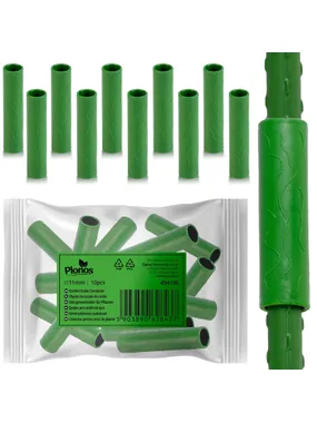 Plain connectors 11mm Plonos PL-941 Green 10 pcs