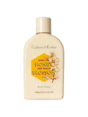 Crabtree & Evelyn,  English Honey & Peach Blossom, Moisturizing, Body Lotion, 250 ml