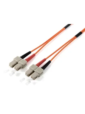 Equip SC/SC Fiber Optic Patch Cable, OS2, 1m